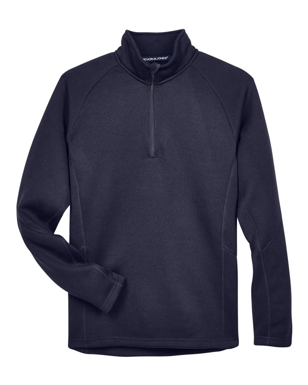 Devon & Jones-DG792-Unisex Bristol Sweater Fleece Quarter-Zip Pullover - Image 21