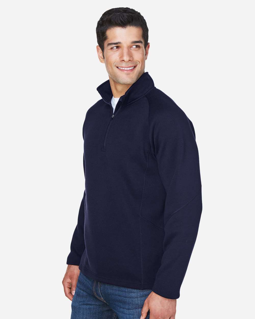 Devon & Jones-DG792-Unisex Bristol Sweater Fleece Quarter-Zip Pullover - Image 24