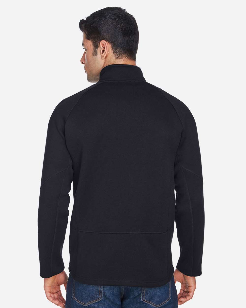 Devon & Jones-DG792-Unisex Bristol Sweater Fleece Quarter-Zip Pullover - Image 5