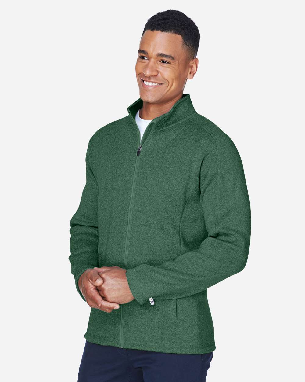 Devon & Jones-DG793-Men's Bristol Full-Zip Sweater Fleece Jacket - Image 10