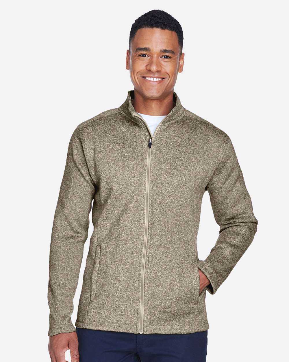 Devon & Jones-DG793-Men's Bristol Full-Zip Sweater Fleece Jacket - Image 19