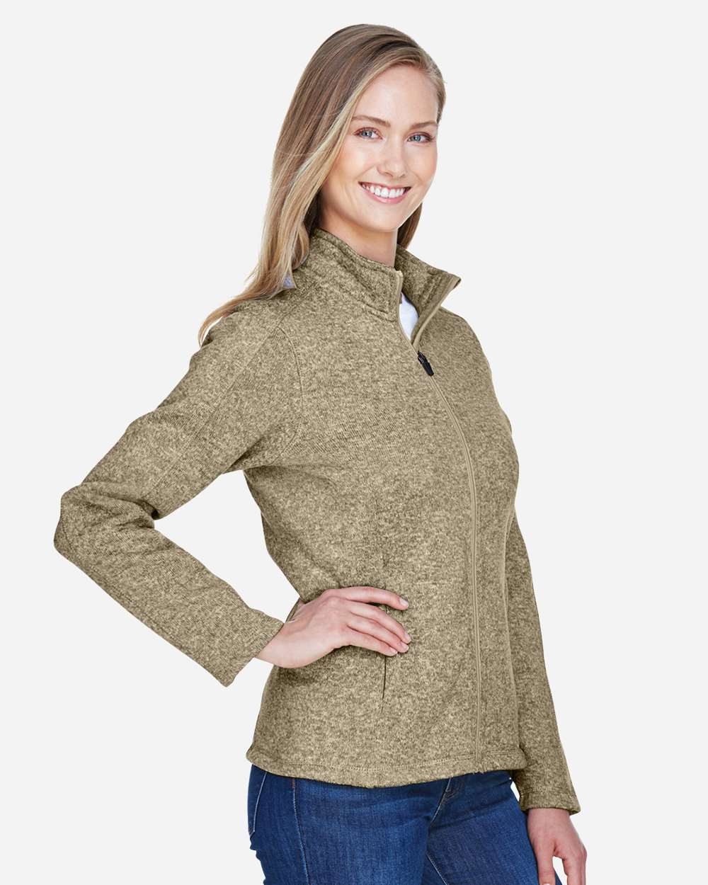 Devon & Jones-DG793W-Women's Bristol Full-Zip Sweater Fleece Jacket - Image 20
