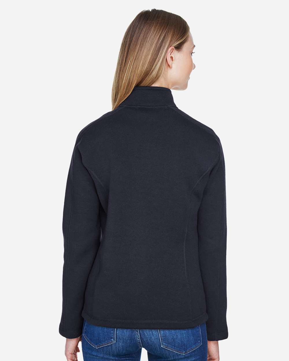 Devon & Jones-DG793W-Women's Bristol Full-Zip Sweater Fleece Jacket - Image 5