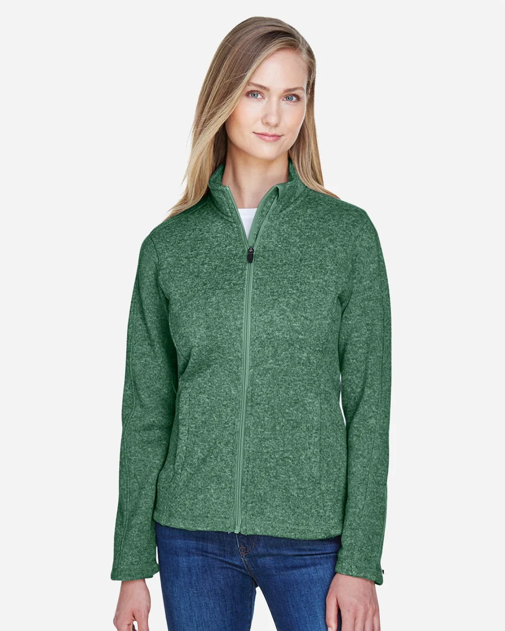 Devon & Jones-DG793W-Women's Bristol Full-Zip Sweater Fleece Jacket - Image 6