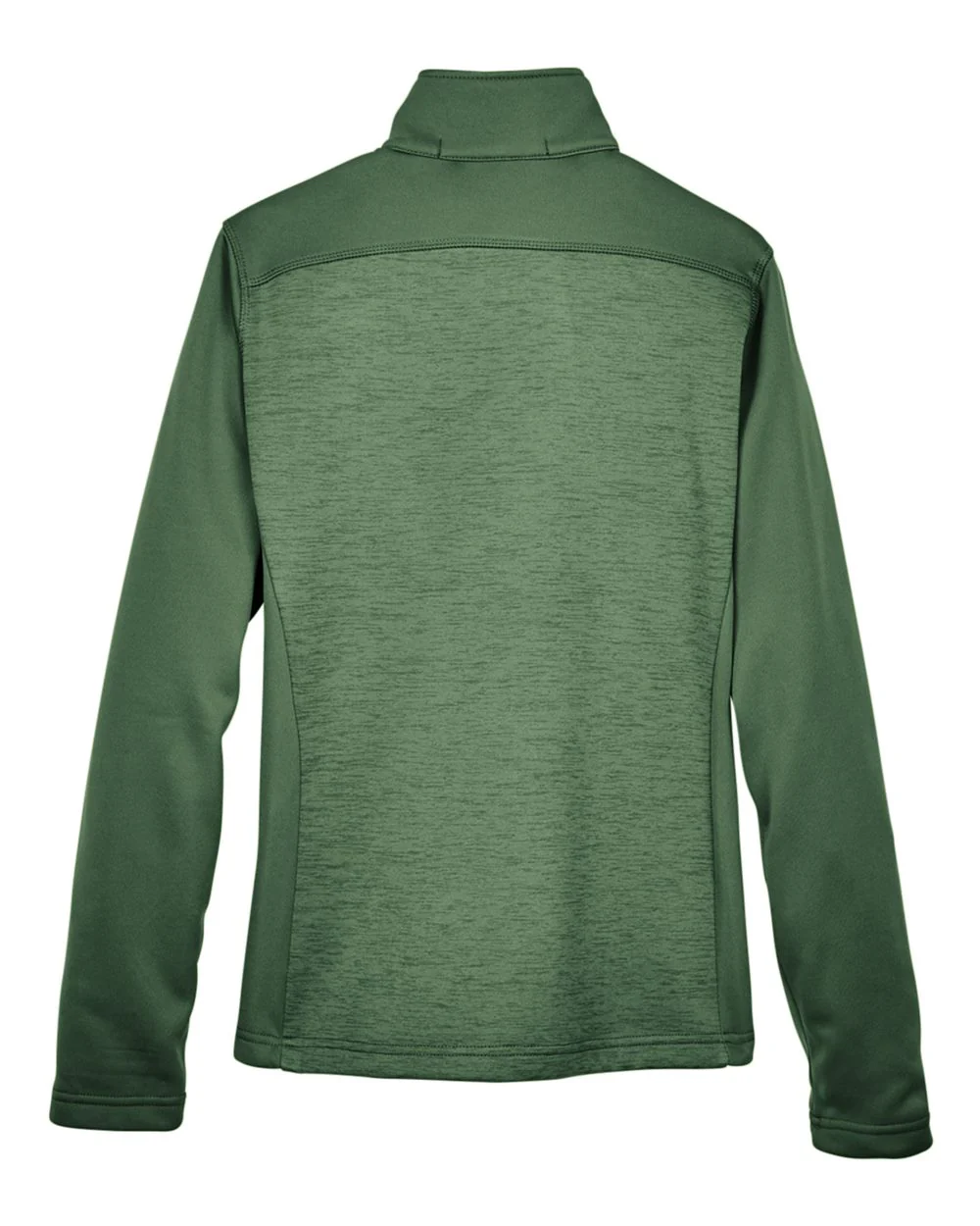 Devon & Jones-DG796W-Women's Newbury Colorblock Mélange Fleece Full-Zip Jacket - Image 8