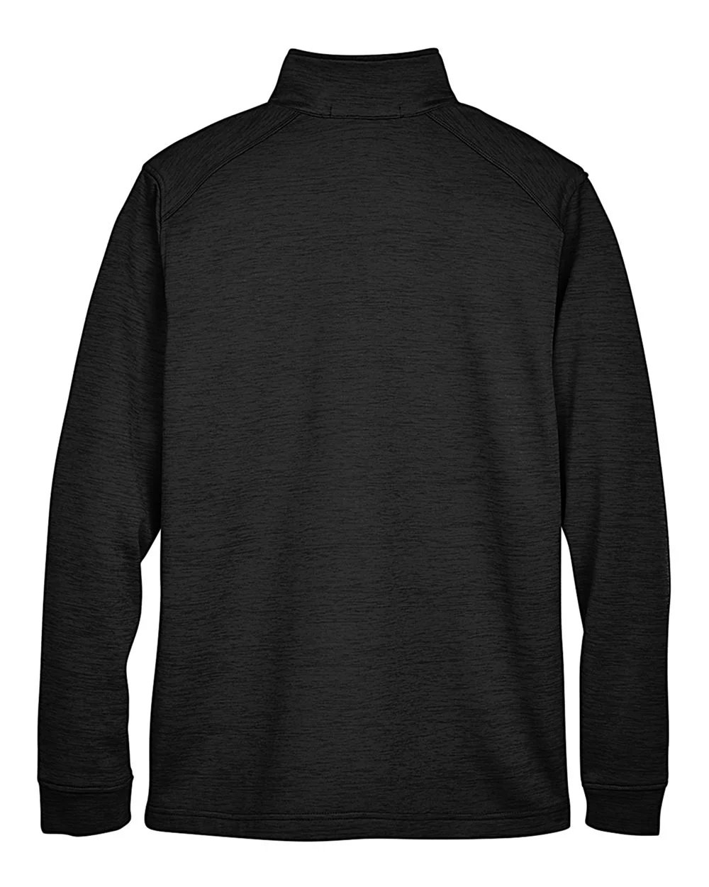 Devon & Jones-DG798-Men's Newbury Mélange Fleece Quarter-Zip Pullover - Image 2