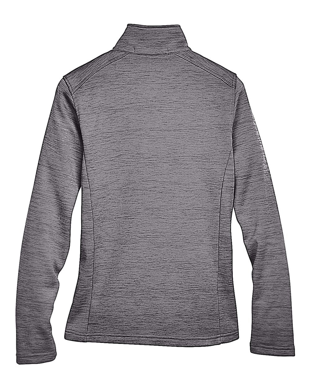 Devon & Jones-DG798W-Women's Newbury Mélange Fleece Quarter-Zip Pullover - Image 8