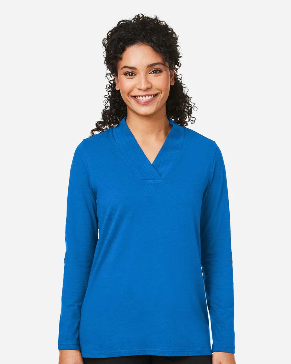 Devon & Jones-DP121W-Women's Raleigh Shawl Collar Knit Top - Image 11