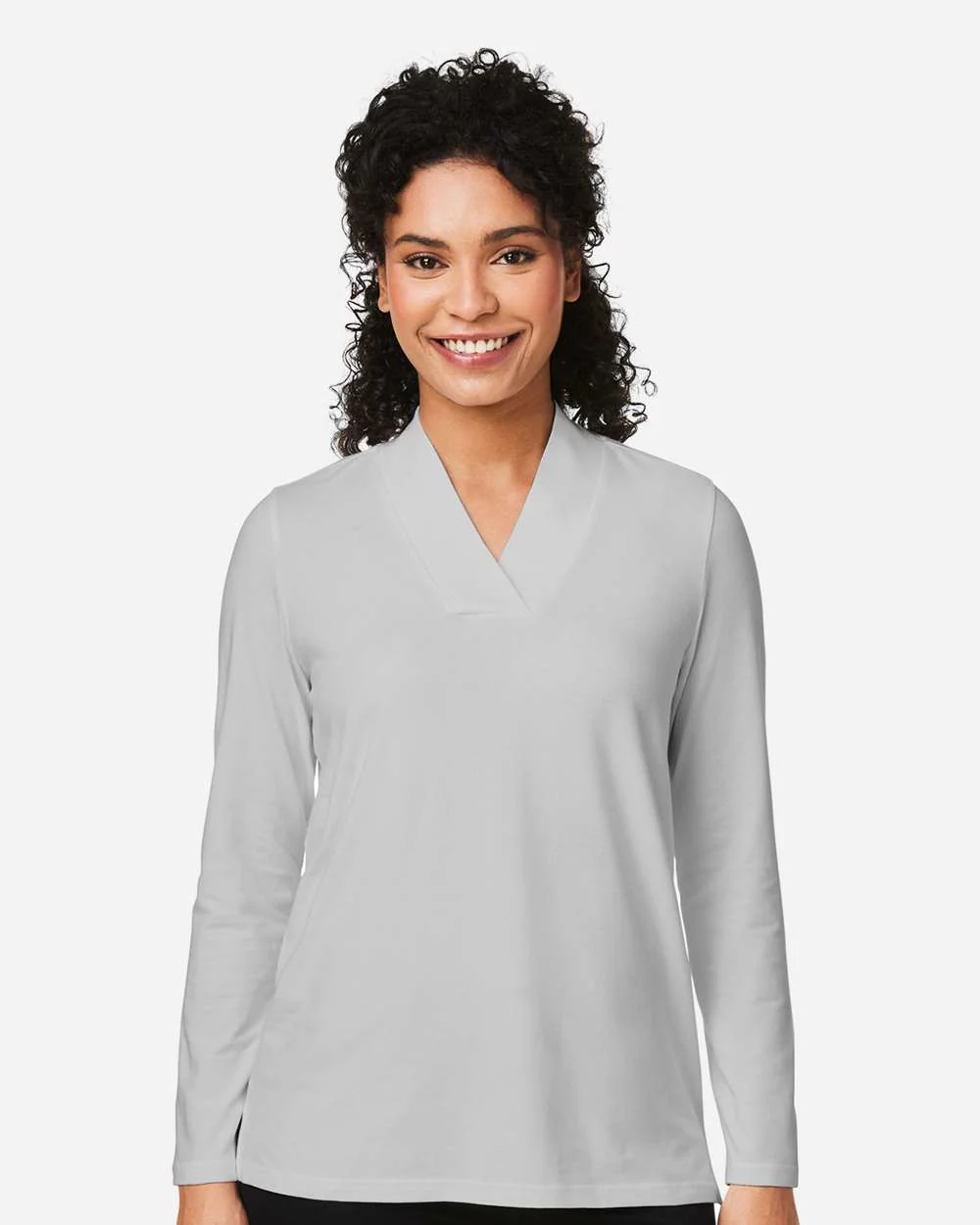 Devon & Jones-DP121W-Women's Raleigh Shawl Collar Knit Top - Image 17