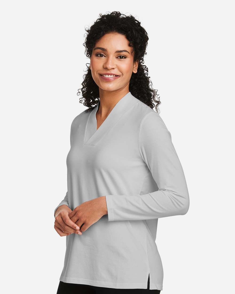 Devon & Jones-DP121W-Women's Raleigh Shawl Collar Knit Top - Image 18