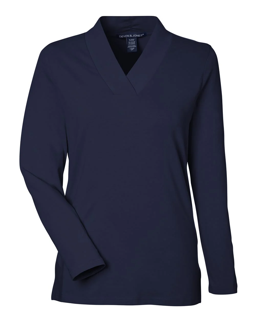 Devon & Jones-DP121W-Women's Raleigh Shawl Collar Knit Top - Image 20