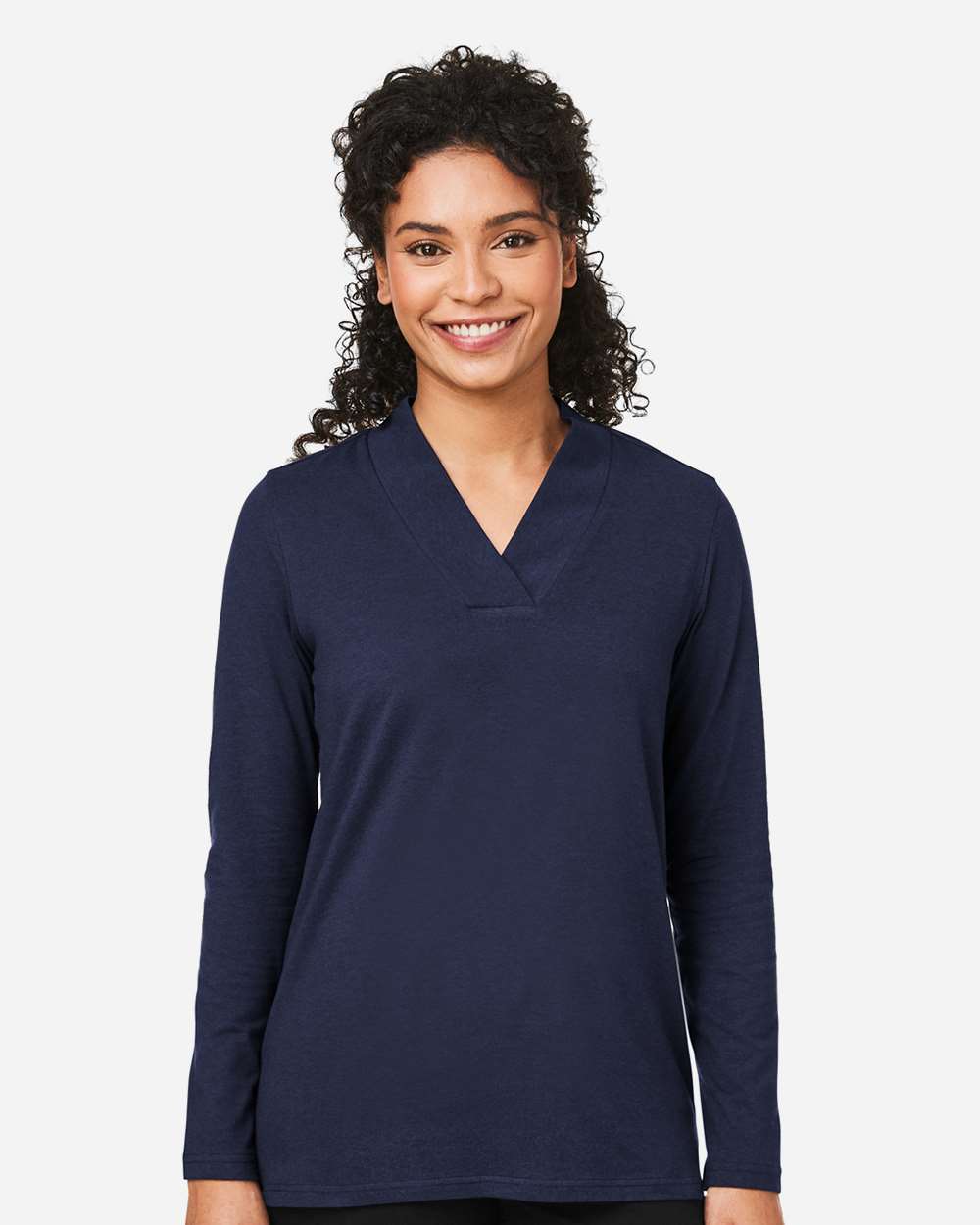 Devon & Jones-DP121W-Women's Raleigh Shawl Collar Knit Top - Image 23