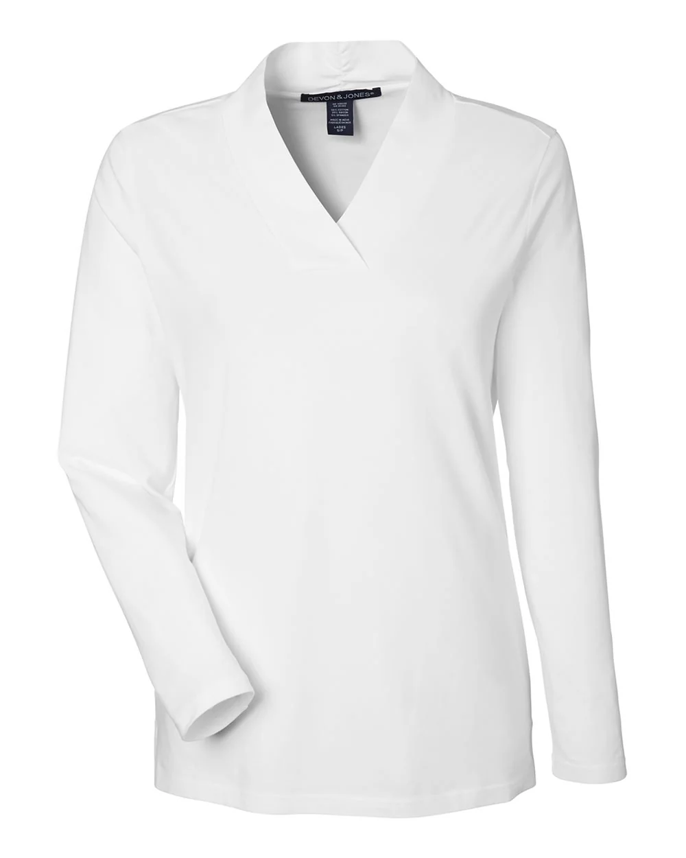 Devon & Jones-DP121W-Women's Raleigh Shawl Collar Knit Top - Image 26