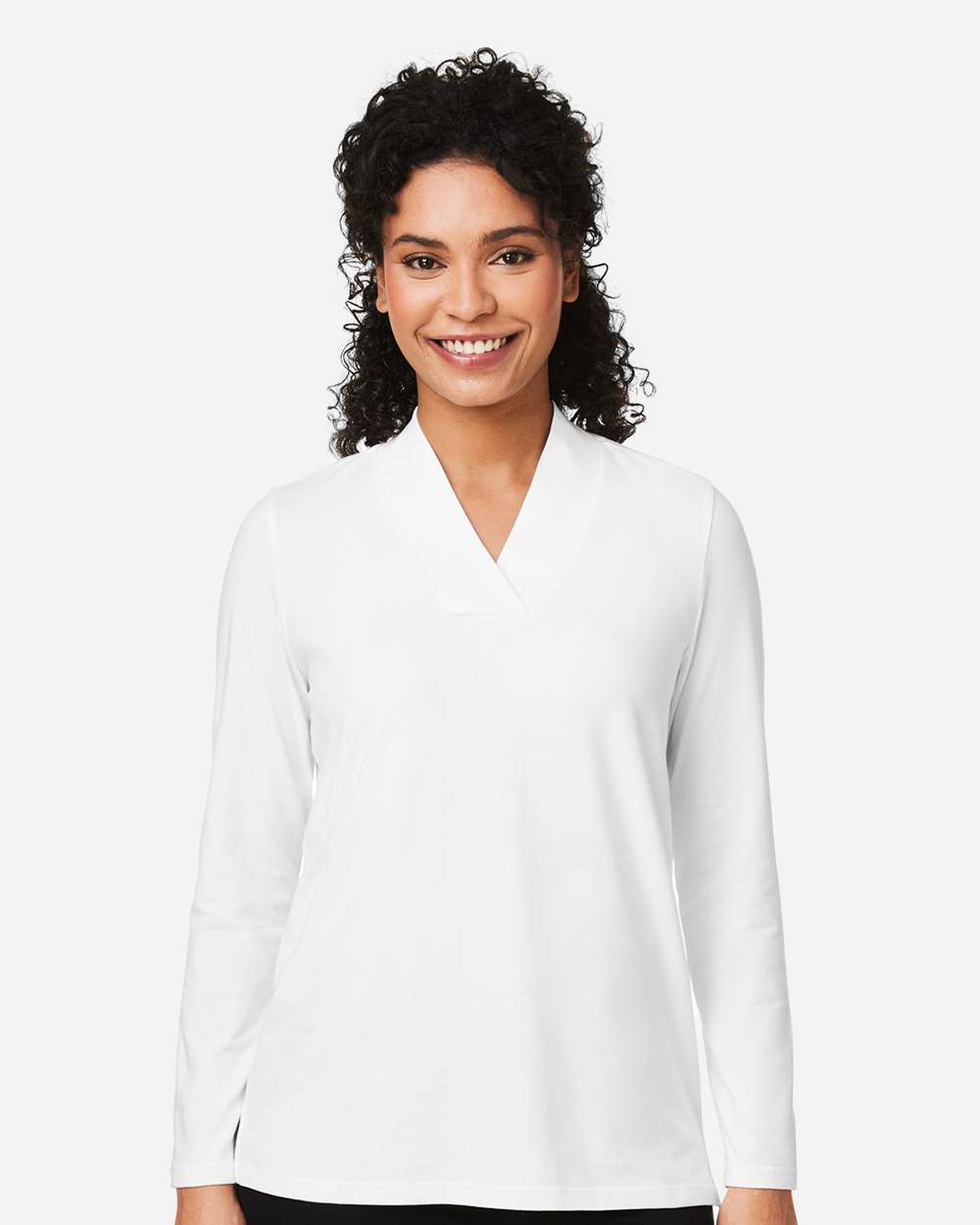 Devon & Jones-DP121W-Women's Raleigh Shawl Collar Knit Top - Image 29