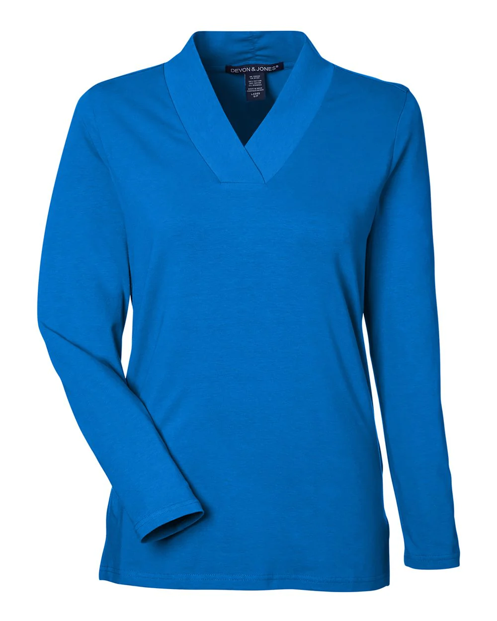 Devon & Jones-DP121W-Women's Raleigh Shawl Collar Knit Top - Image 8