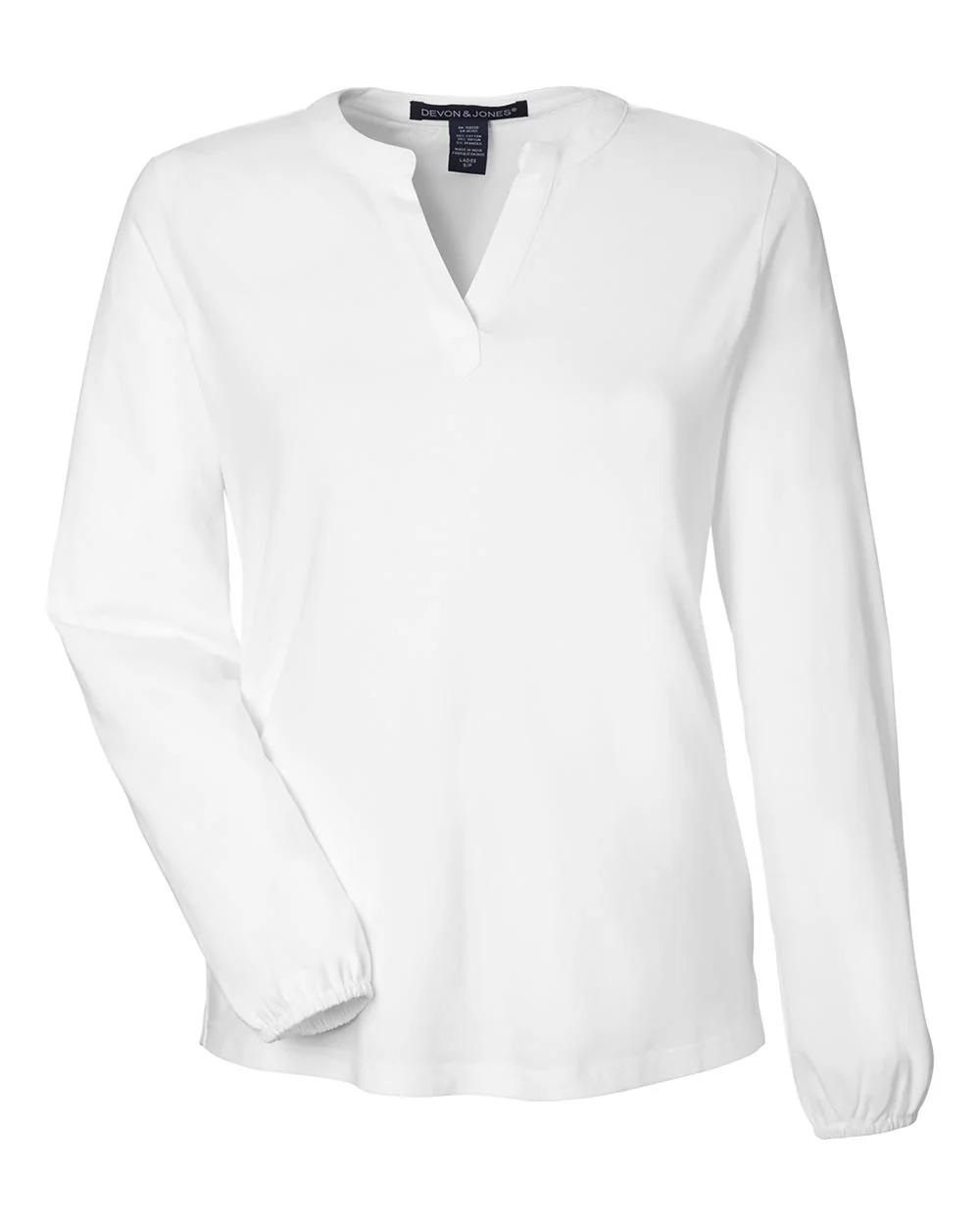 Devon & Jones-DP122W-Women's Raleigh Half-Placket Knit Top - Image 26