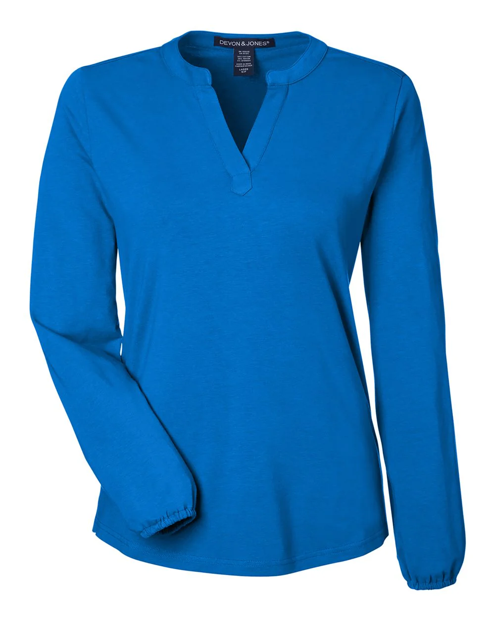 Devon & Jones-DP122W-Women's Raleigh Half-Placket Knit Top - Image 8