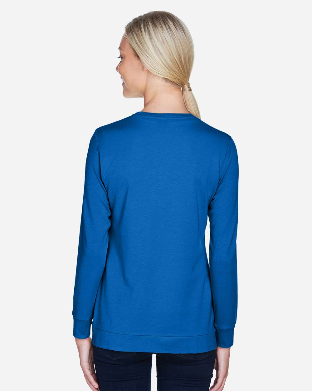 Devon & Jones-DP181W-Women's Perfect Fit™ Ribbon Cardigan - Image 11