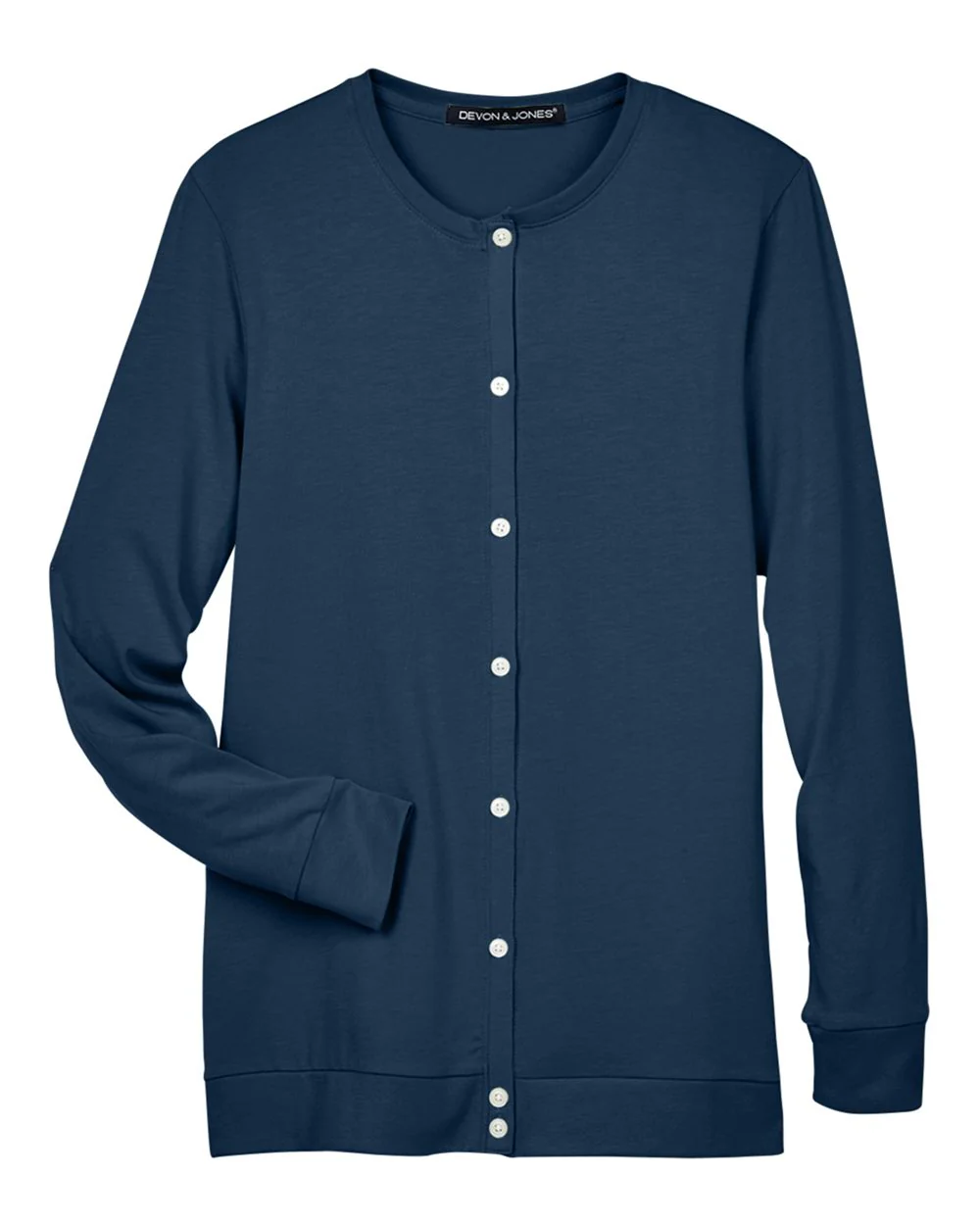 Devon & Jones-DP181W-Women's Perfect Fit™ Ribbon Cardigan - Image 17