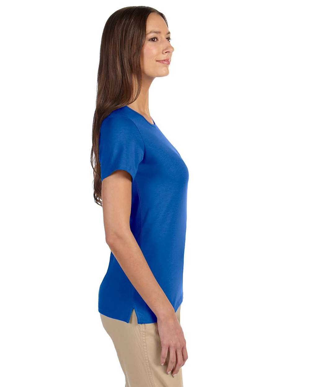 Devon & Jones-DP182W-Women's Perfect Fit™ Shell T-Shirt - Image 11
