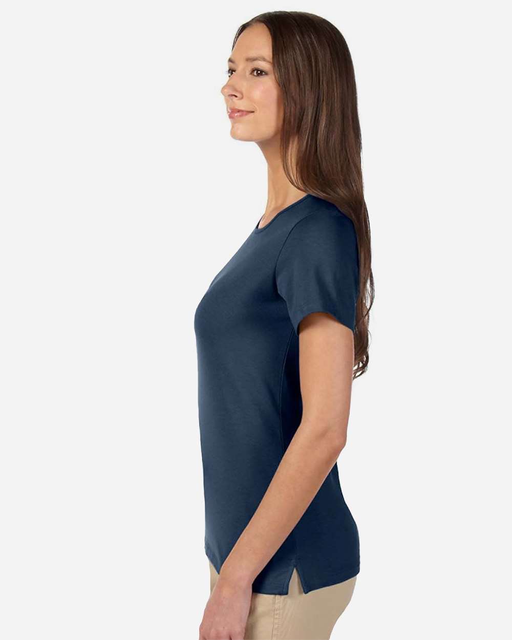 Devon & Jones-DP182W-Women's Perfect Fit™ Shell T-Shirt - Image 19