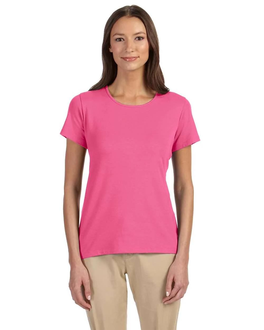 Devon & Jones-DP182W-Women's Perfect Fit™ Shell T-Shirt - Image 6