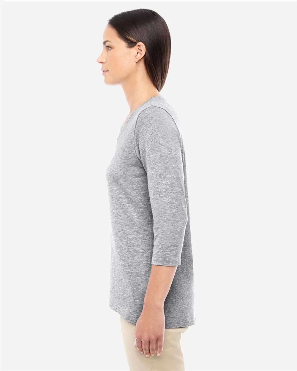 Devon & Jones-DP184W-Women's Perfect Fit™ Bracelet-Length V-Neck Top - Image 14