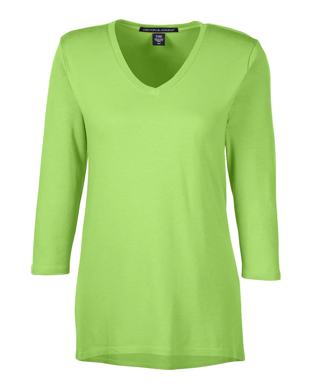 Devon & Jones-DP184W-Women's Perfect Fit™ Bracelet-Length V-Neck Top - Image 16