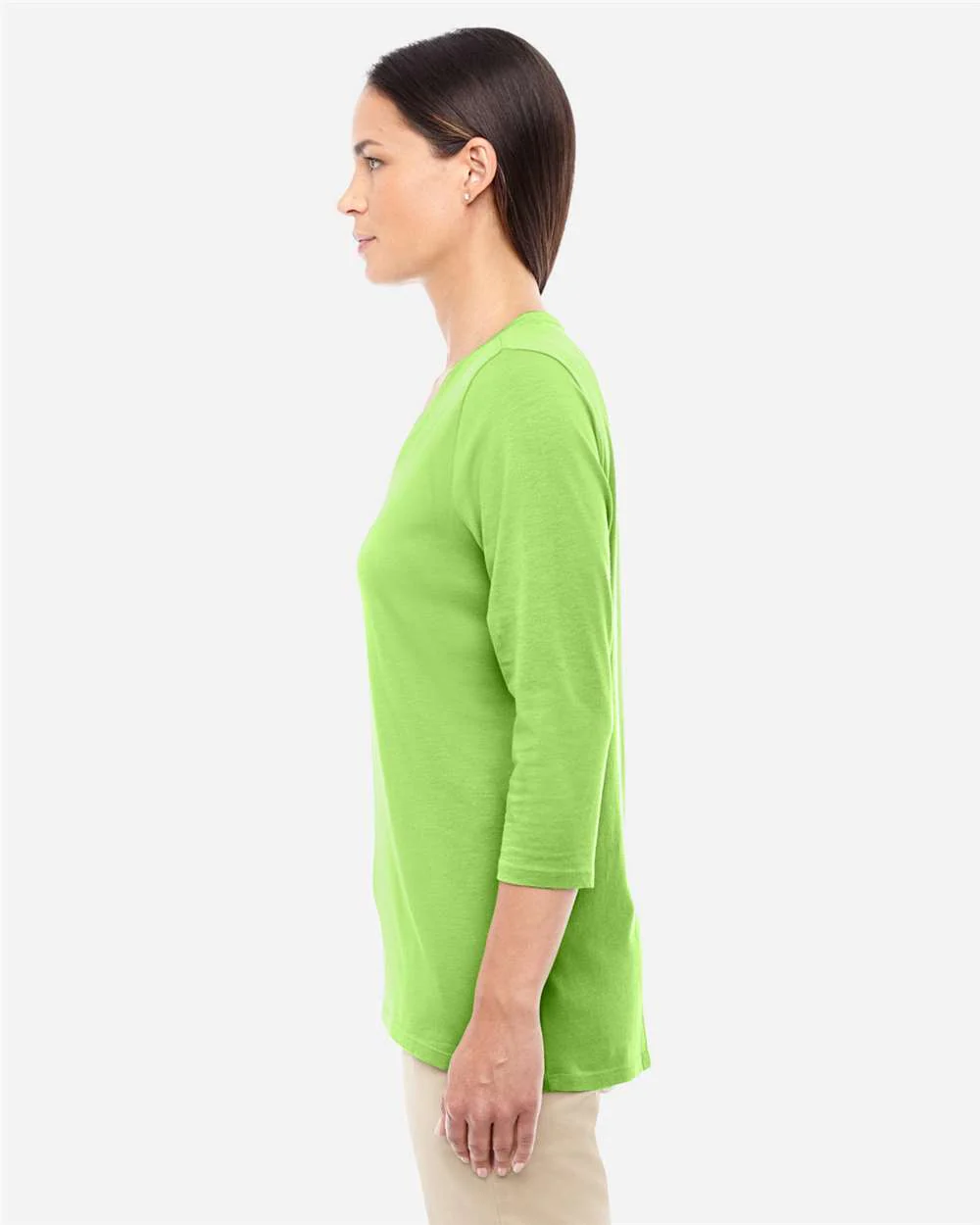 Devon & Jones-DP184W-Women's Perfect Fit™ Bracelet-Length V-Neck Top - Image 18