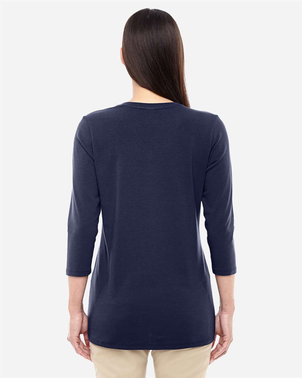 Devon & Jones-DP184W-Women's Perfect Fit™ Bracelet-Length V-Neck Top - Image 23