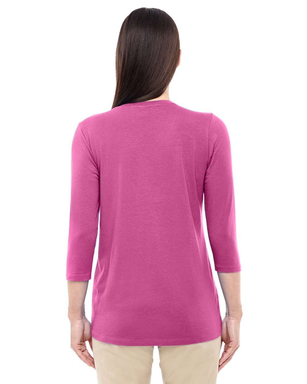 Devon & Jones-DP184W-Women's Perfect Fit™ Bracelet-Length V-Neck Top - Image 8