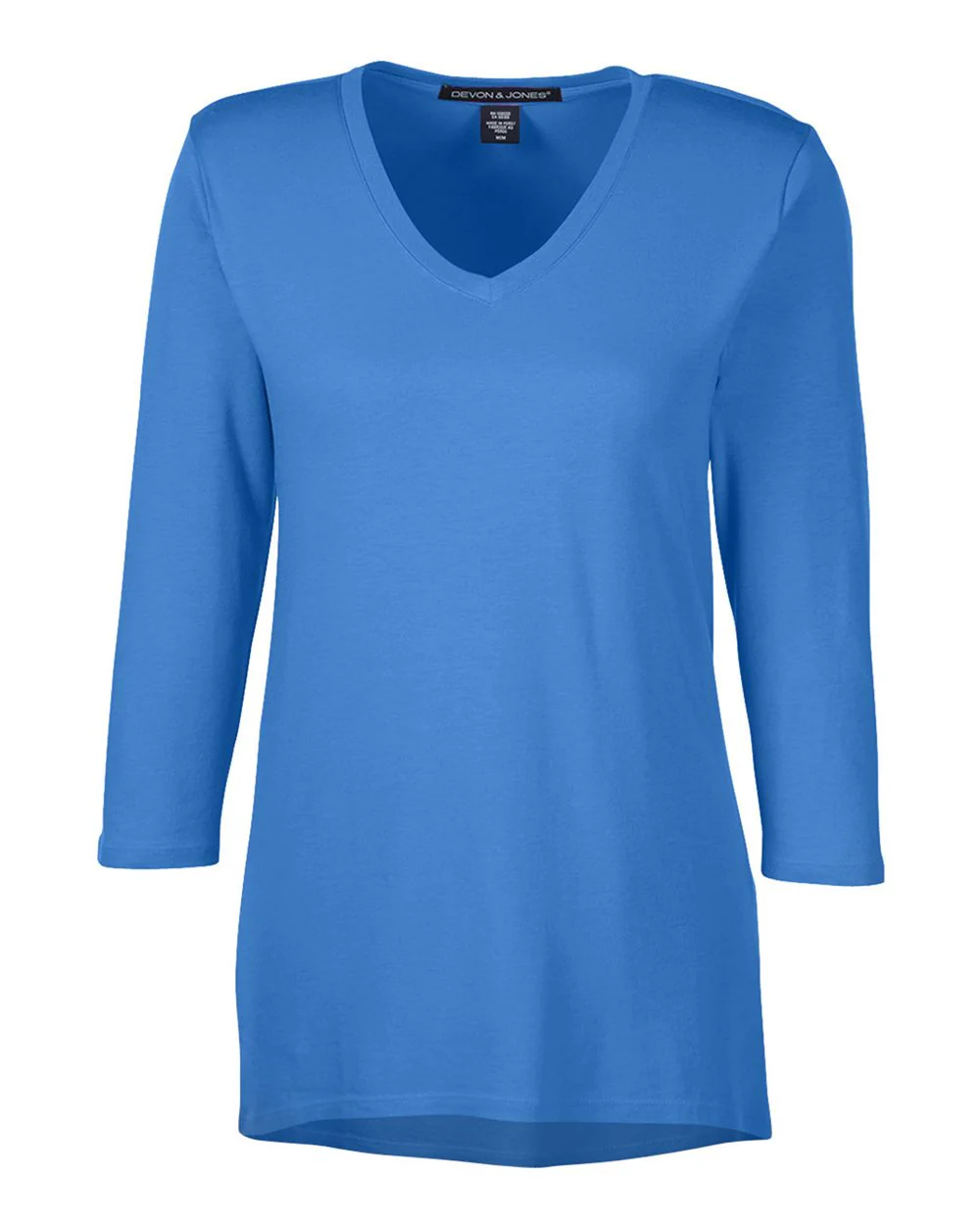 Devon & Jones-DP184W-Women's Perfect Fit™ Bracelet-Length V-Neck Top - Image 9