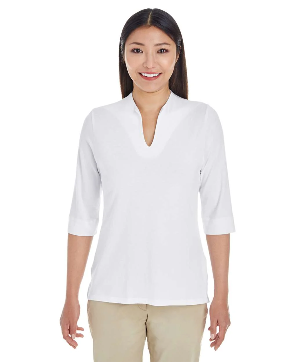 Devon & Jones-DP188W-Women's Perfect Fit™ Tailored Open Neckline Top - Image 15