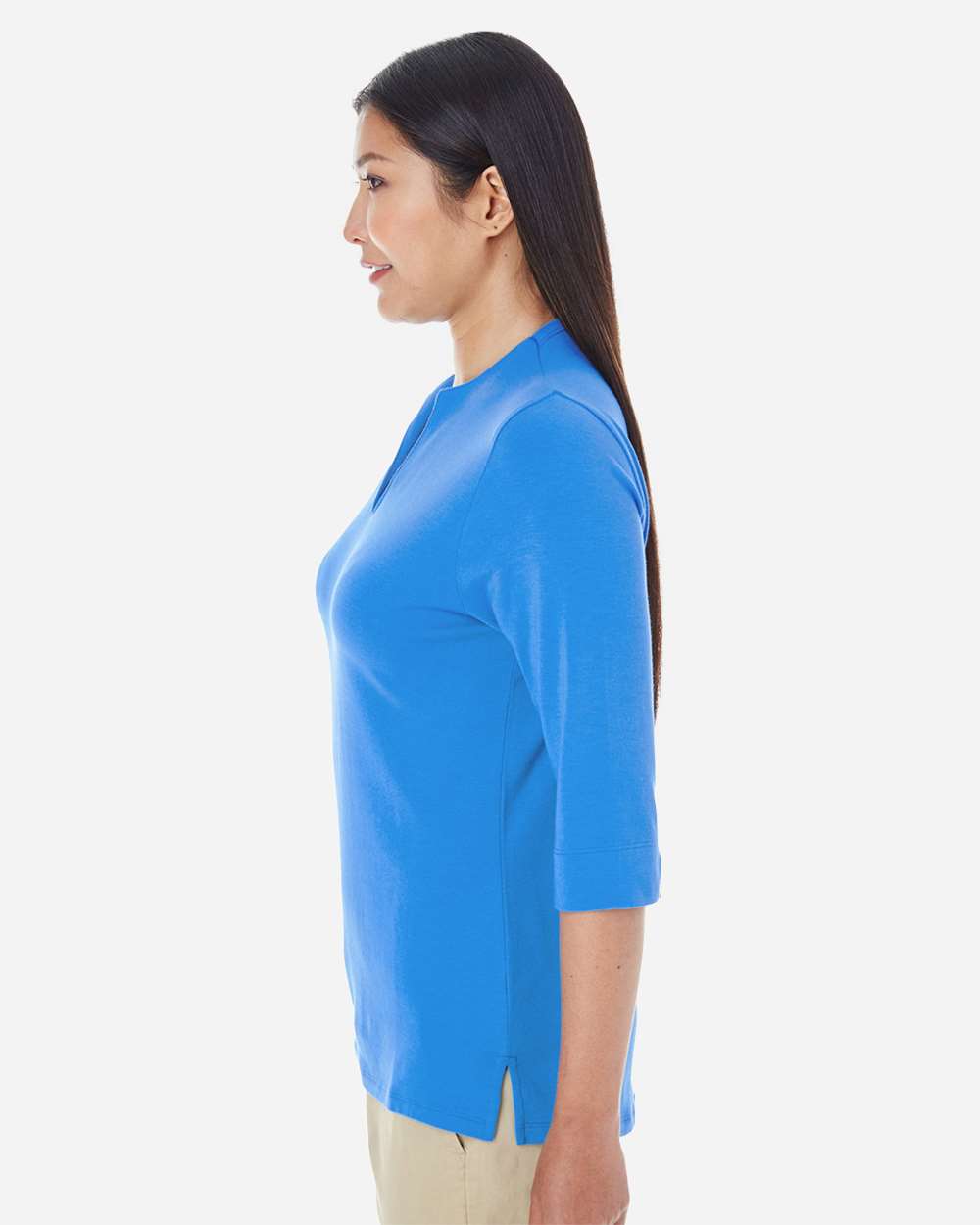 Devon & Jones-DP188W-Women's Perfect Fit™ Tailored Open Neckline Top - Image 3