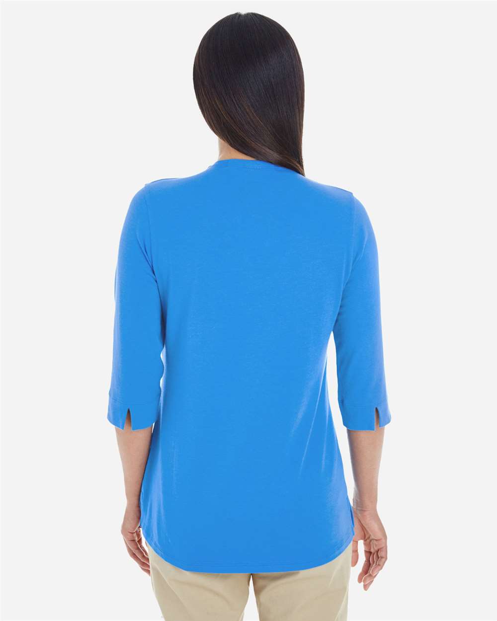 Devon & Jones-DP188W-Women's Perfect Fit™ Tailored Open Neckline Top - Image 4