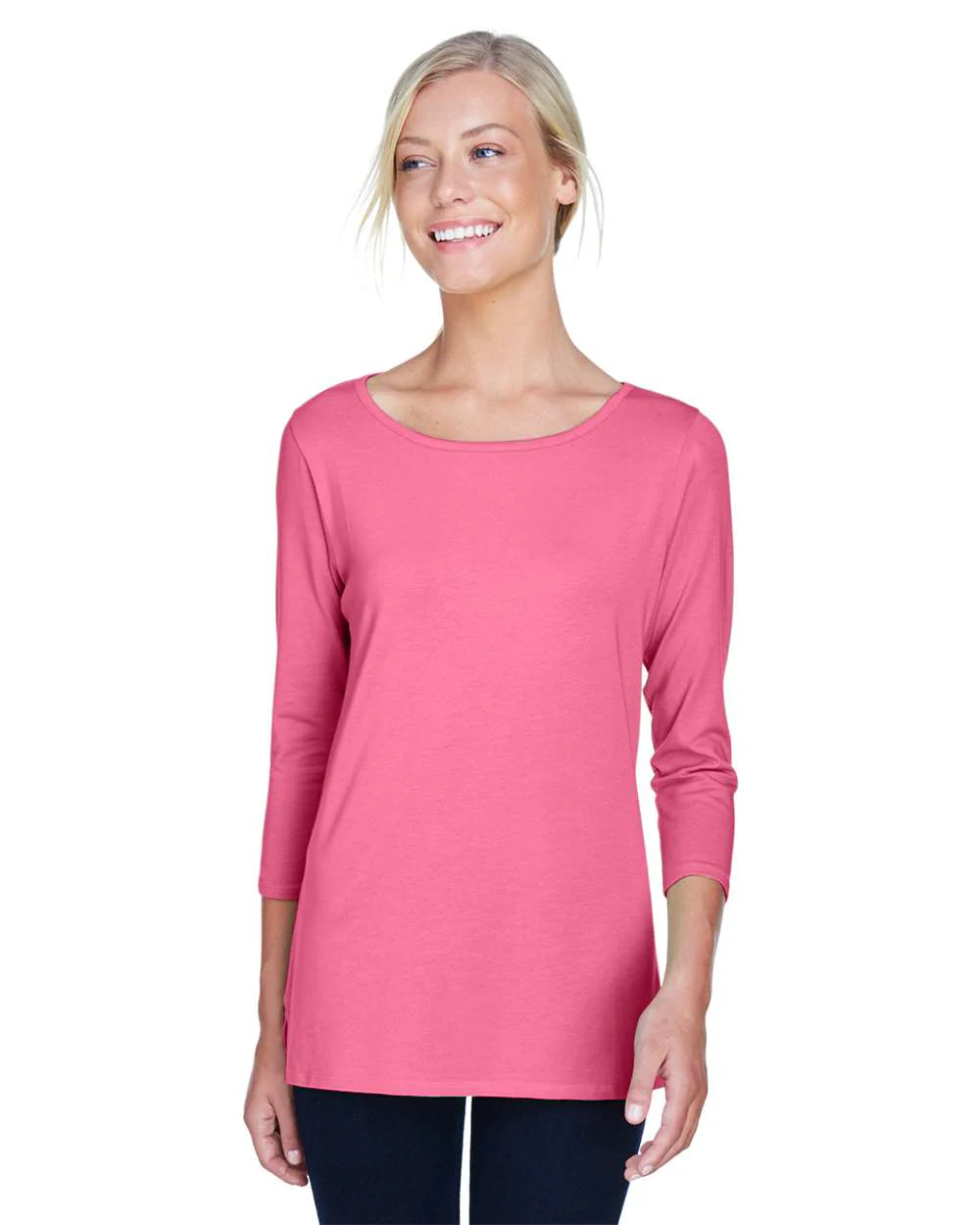 Devon & Jones-DP192W-Women's Perfect Fit™ Ballet Bracelet-Length Knit Top - Image 4