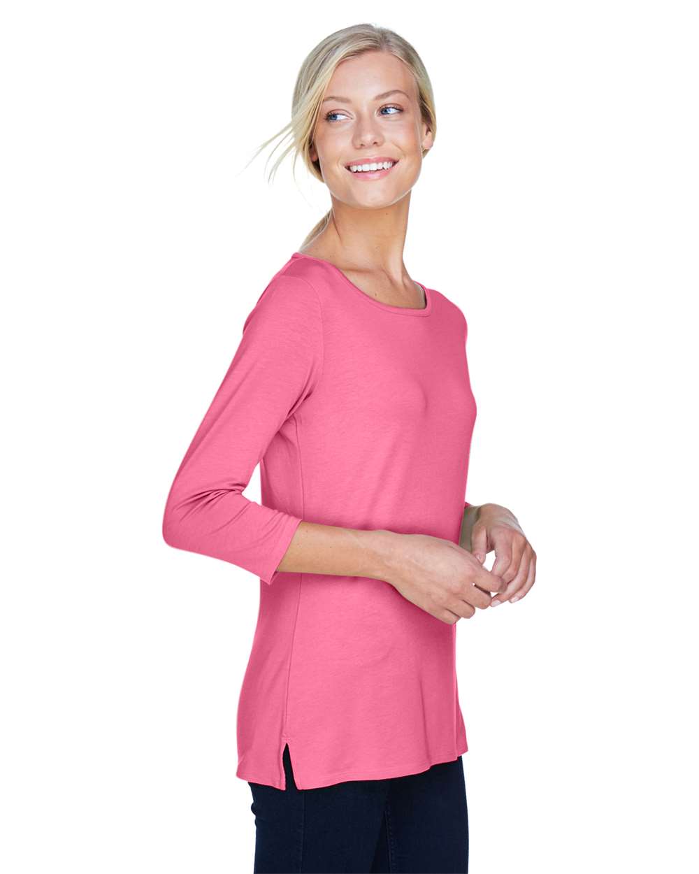 Devon & Jones-DP192W-Women's Perfect Fit™ Ballet Bracelet-Length Knit Top - Image 5