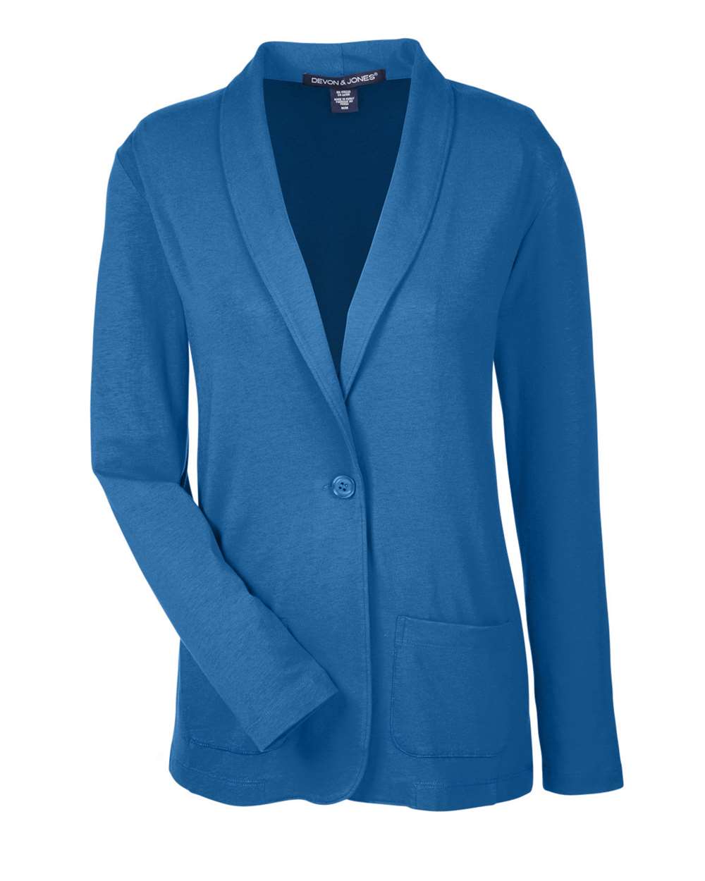Devon & Jones-DP462W-Women's Perfect Fit™ Shawl Collar Cardigan - Image 10