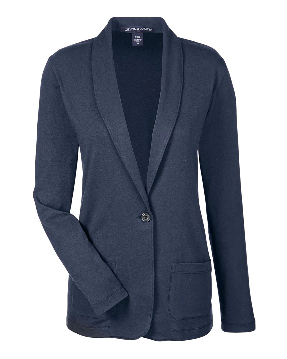 Devon & Jones-DP462W-Women's Perfect Fit™ Shawl Collar Cardigan - Image 18