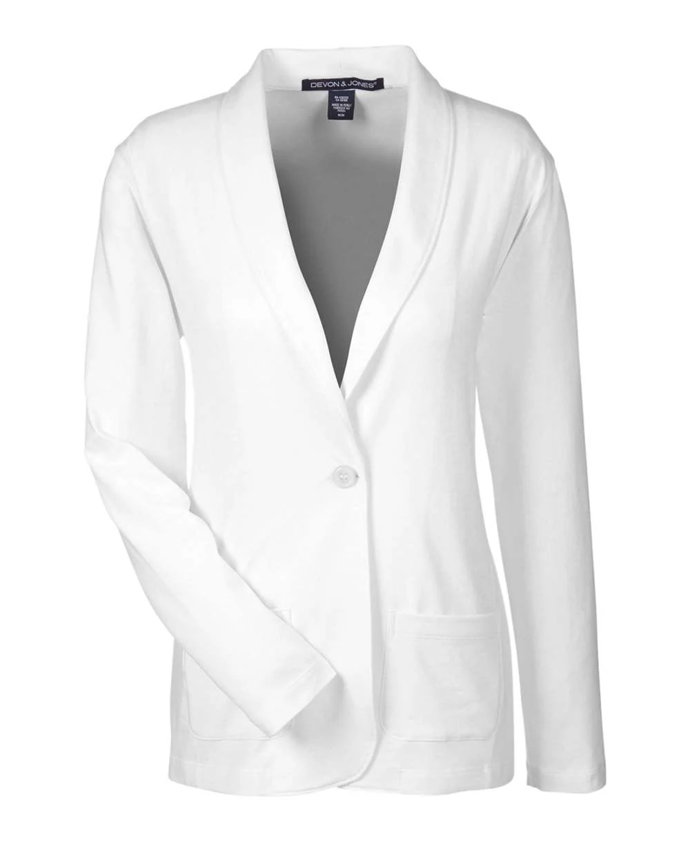 Devon & Jones-DP462W-Women's Perfect Fit™ Shawl Collar Cardigan - Image 22