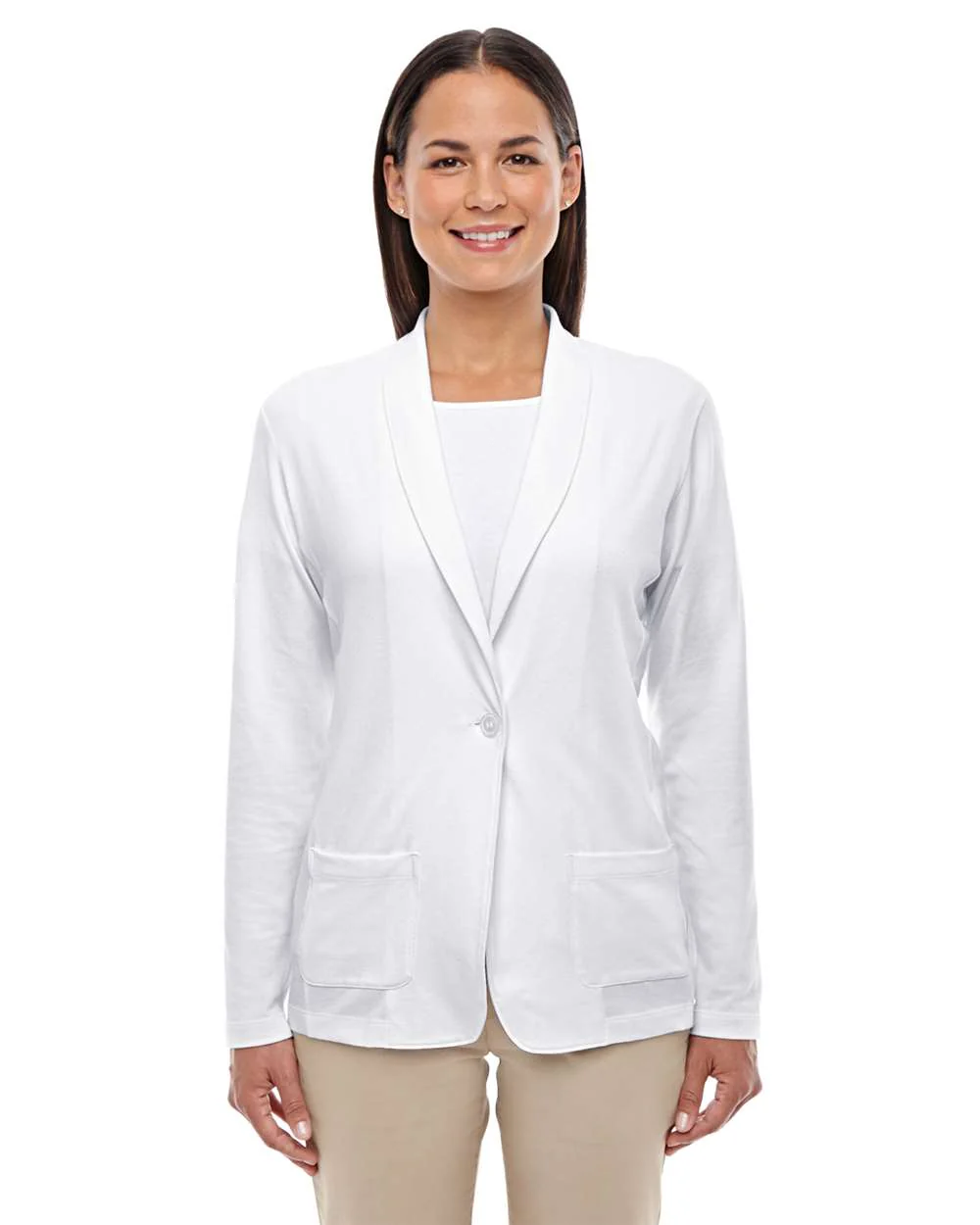 Devon & Jones-DP462W-Women's Perfect Fit™ Shawl Collar Cardigan - Image 23