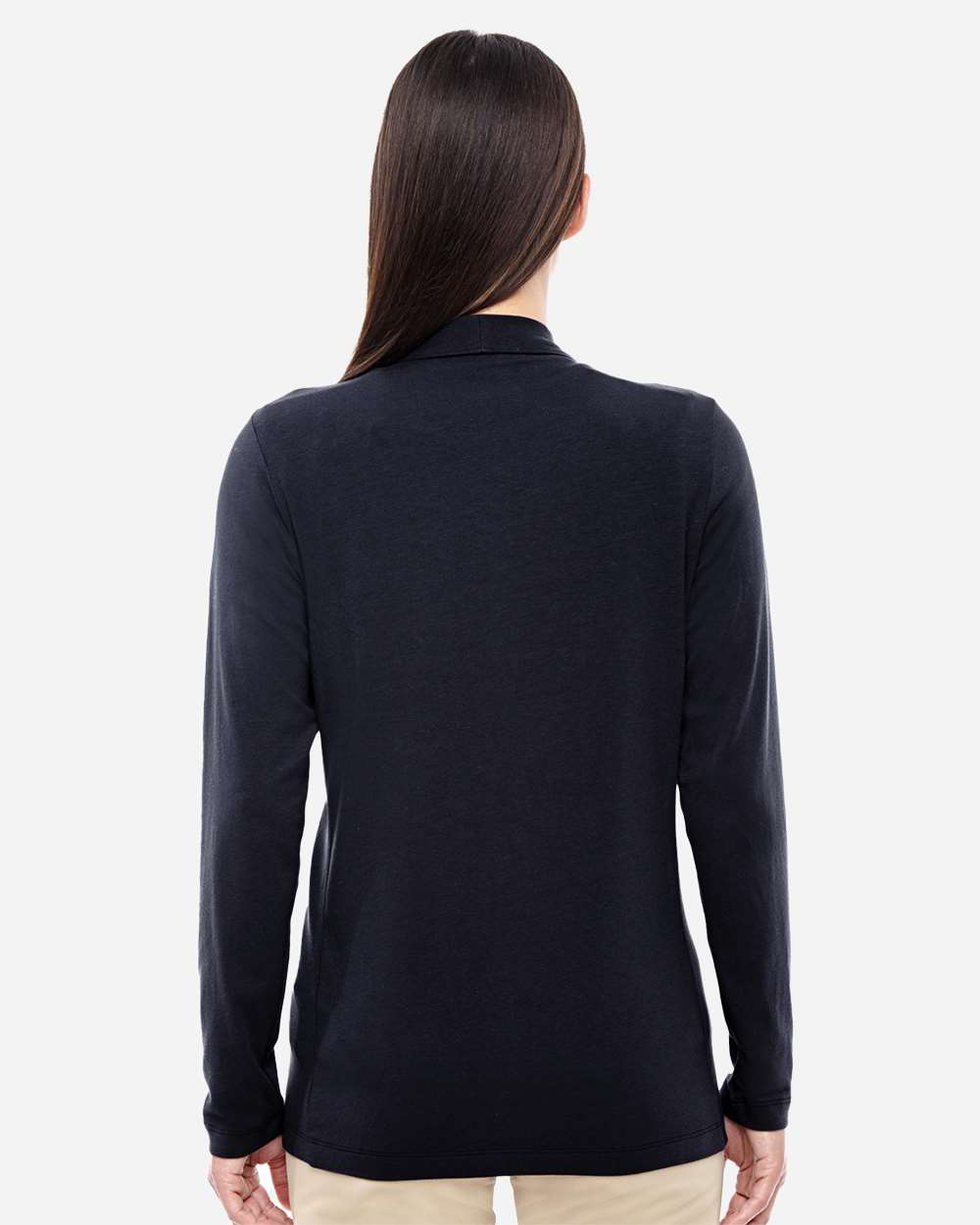 Devon & Jones-DP462W-Women's Perfect Fit™ Shawl Collar Cardigan - Image 4