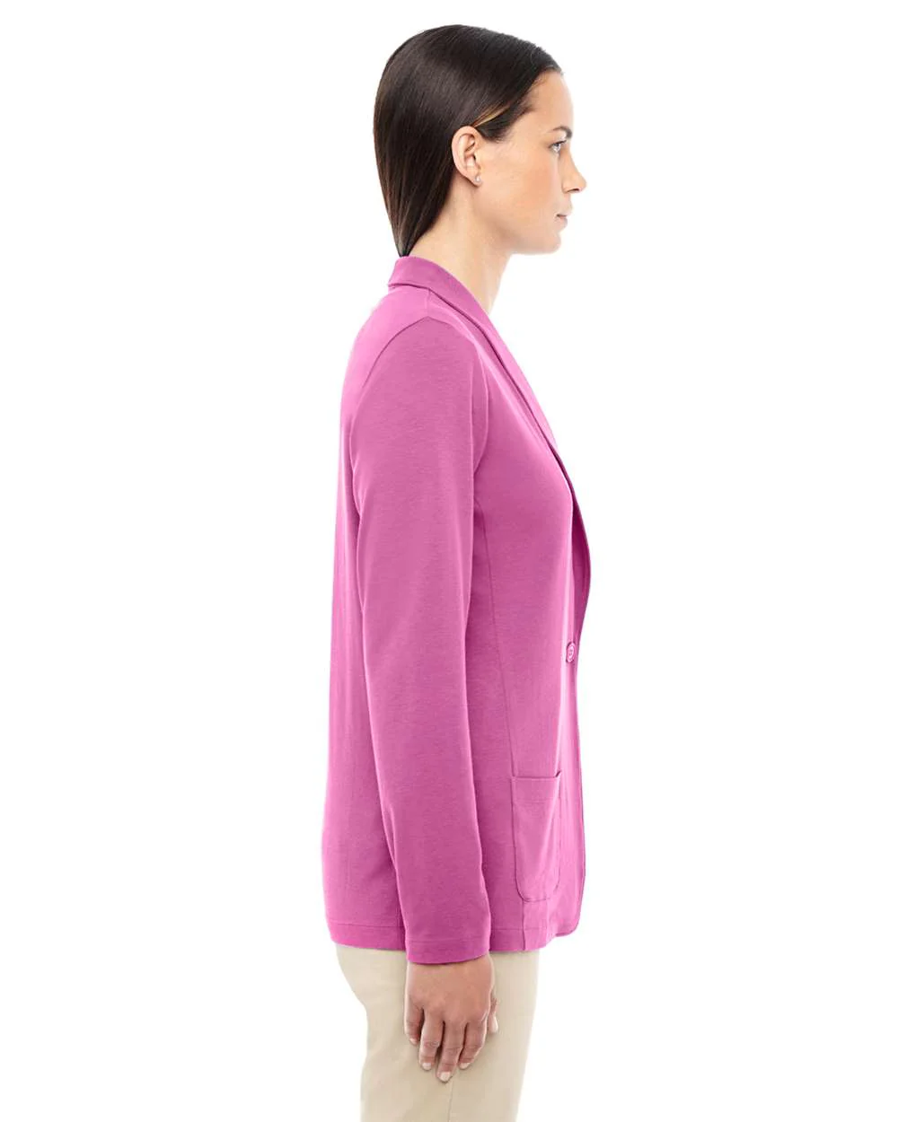 Devon & Jones-DP462W-Women's Perfect Fit™ Shawl Collar Cardigan - Image 8