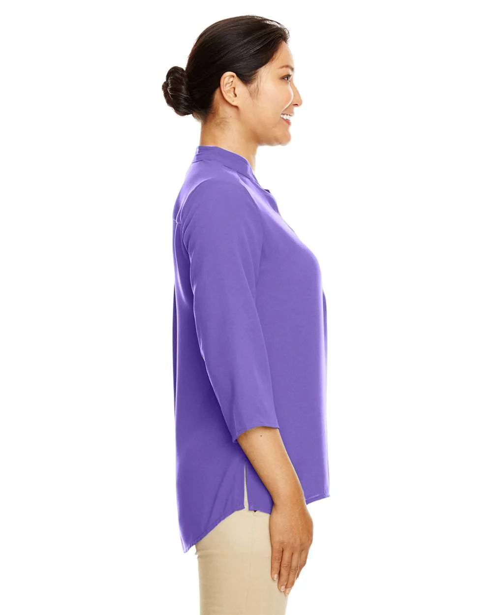 Devon & Jones-DP611W-Women's Perfect Fit™  Three-Quarter Sleeve Crepe Tunic - Image 16