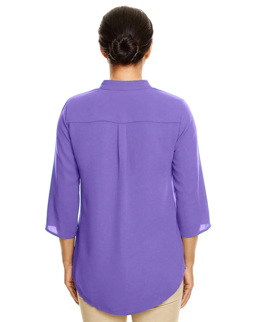 Devon & Jones-DP611W-Women's Perfect Fit™  Three-Quarter Sleeve Crepe Tunic - Image 17