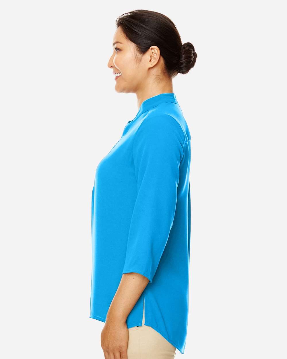 Devon & Jones-DP611W-Women's Perfect Fit™  Three-Quarter Sleeve Crepe Tunic - Image 28