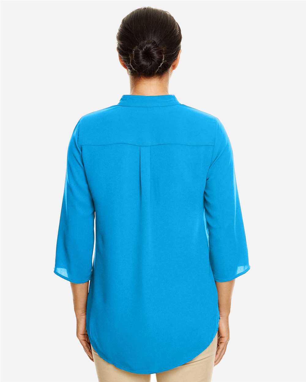 Devon & Jones-DP611W-Women's Perfect Fit™  Three-Quarter Sleeve Crepe Tunic - Image 29