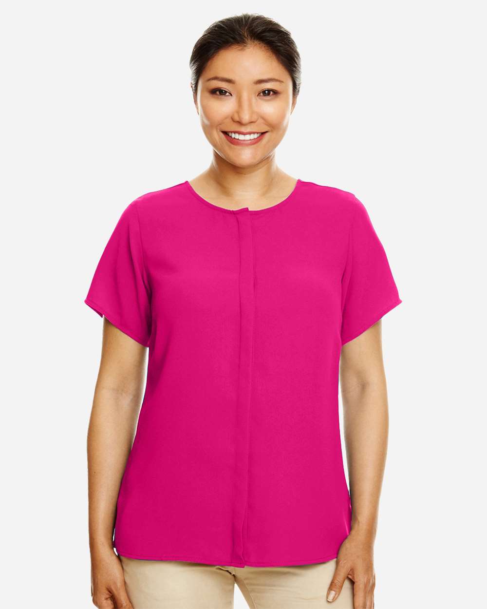 Devon & Jones-DP612W-Women's Perfect Fit™ Crepe Blouse - Image 7