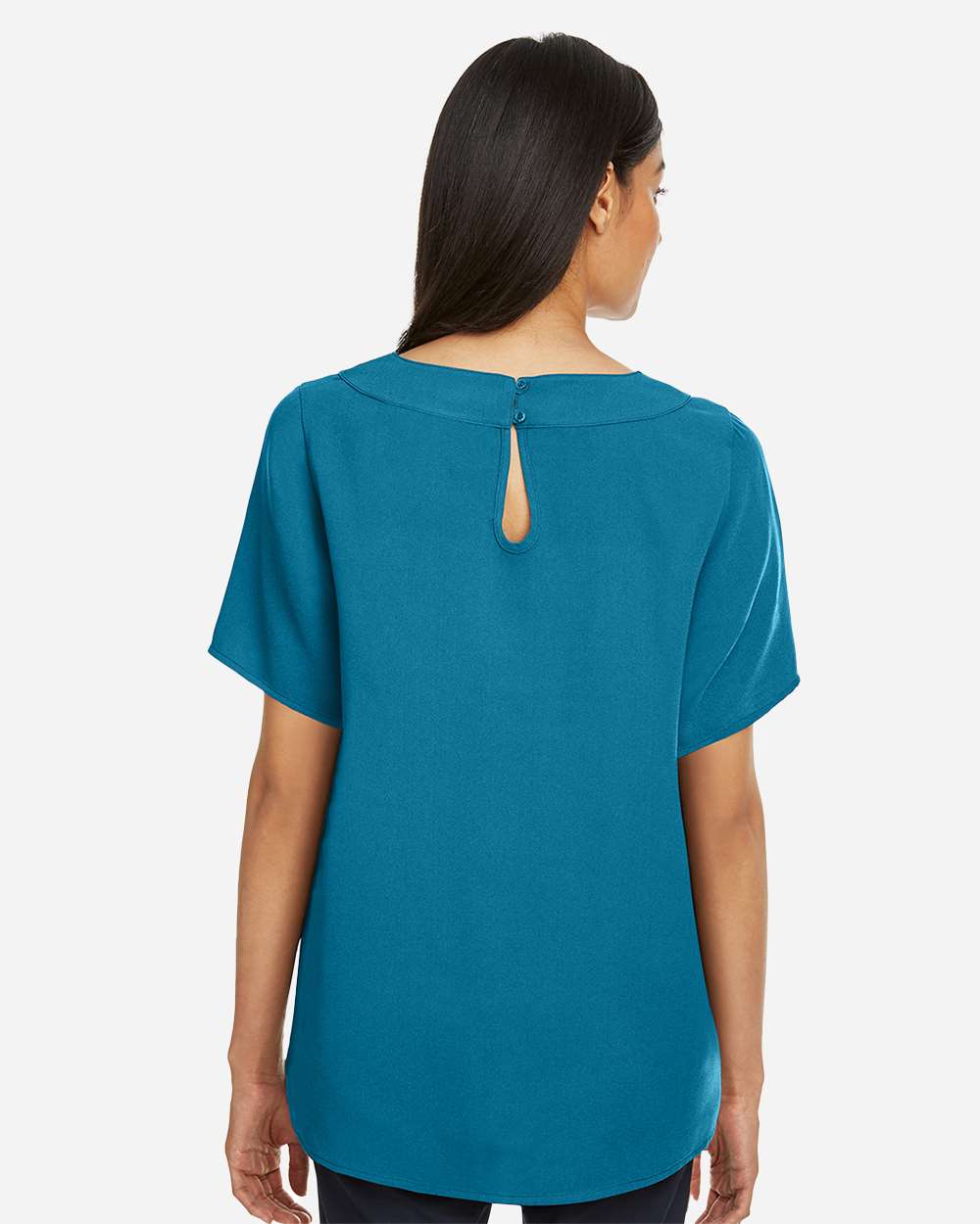 Devon & Jones-DP613W-Women's Perfect Fit™ Boat Neck Blouse - Image 19