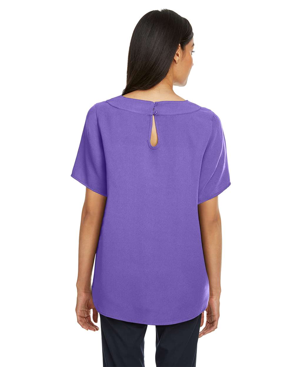 Devon & Jones-DP613W-Women's Perfect Fit™ Boat Neck Blouse - Image 25